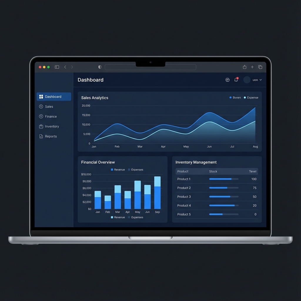 Dashboard do Sistema ItaSoftware