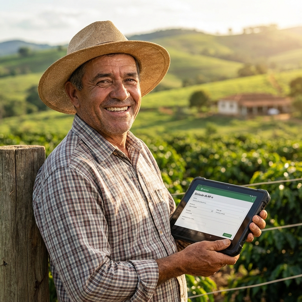 Produtor Rural emitindo NF-e